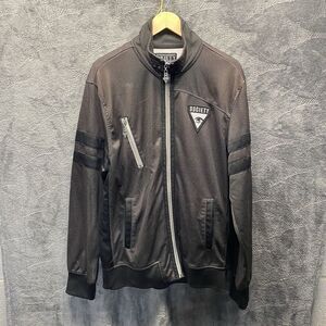 Buckle Society Jacket Men XL‎ Full Zip Cargo Poly Fleece Illuminati Mock